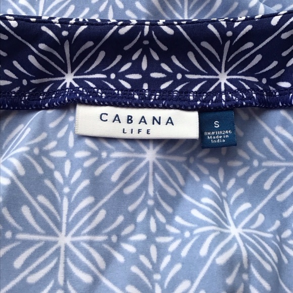 Cabana Life West Indies Short Sleeve Wrap Romper UPF 50 Resortwear Size … - Picture 12 of 14